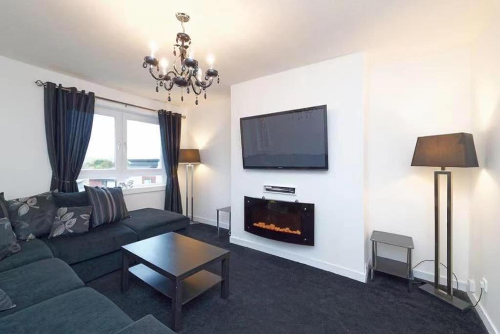 Light-Luxury Flat Daire Glasgow Dış mekan fotoğraf